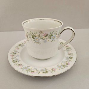Forever Spring by Johann Haviland, China Cup & Saucer Unused Bavarian Fine China